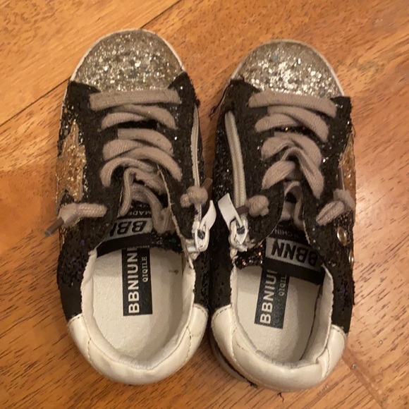 BBNIUNIU QIQILE BBNN Made in China glitter sneakers good condition size 28/190 - Picture 5 of 13